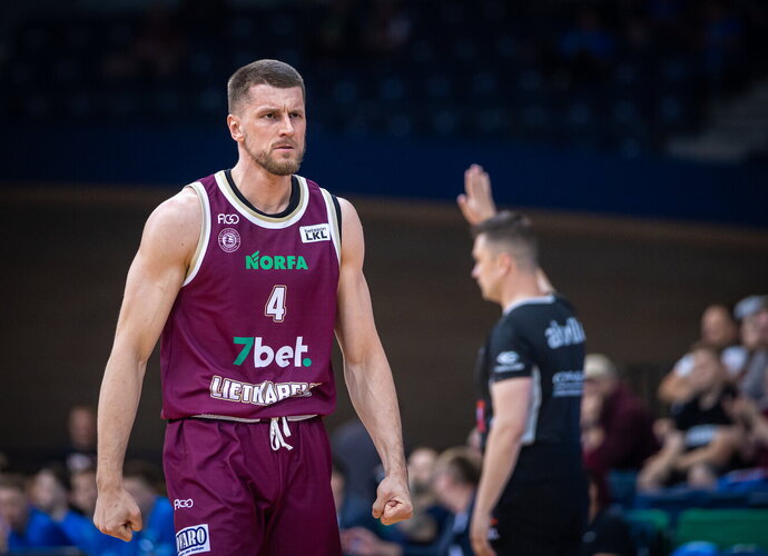 J.Furmanavičius žais Utenoje (Foto: Rokas Lukoševičius)