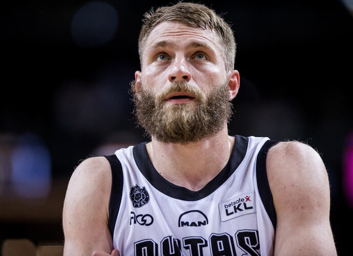 G.Radzevičius spindėjo Utenoje („Betsafe-LKL“ nuotr.)
