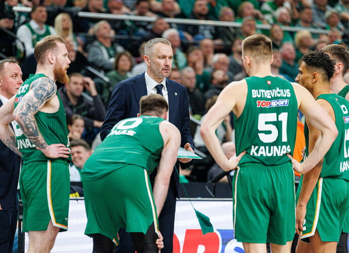 „Žalgiris“ dar turi vilčių likti ketvirtas (BNS nuotr.)
