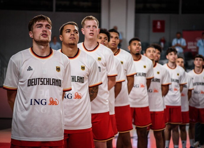 Vokietijos U20 rinktinė pralaimėjo lemiamas grupės rungtynes (FIBA Europe nuotr.)