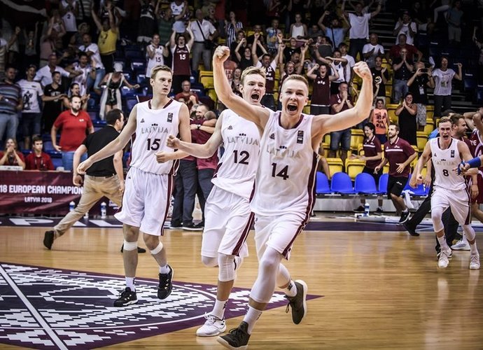 Latvijos rinktinė vos išsigelbėjo (FIBA Europe nuotr.)