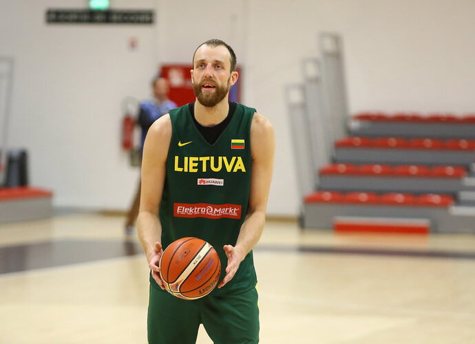 A.Milaknis pataikė 5 tritaškius iš 8 bandymų (Fotodiena.lt)