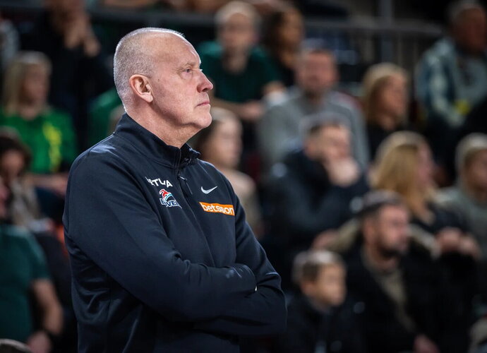 R.Kurtinaitis pristatė sąrašą (FIBA nuotr.)