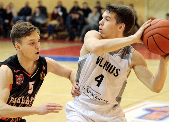 A.Šuliauskas debiutavo Latvijoje (Foto: Augustas Didžgalvis)