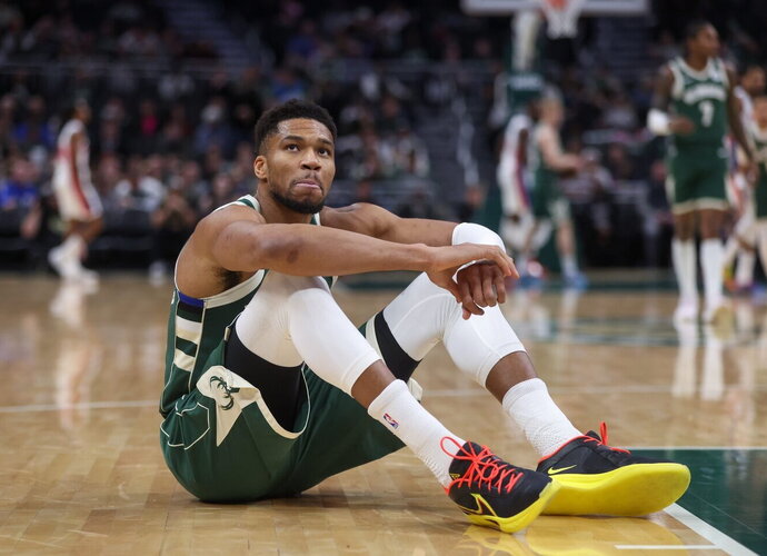 G.Antetokounmpo išreiškė nusivylimą (Scanpix nuotr.)
