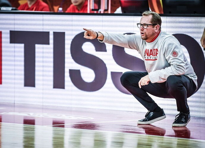 N.Nurse'as supranta, kad po pralaimėjimo jo komanda nebeturi kur trauktis (FIBA nuotr.)