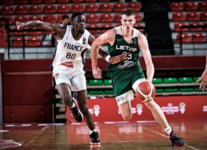 P.Murauskas buvo itin sunkiai sulaikomas (FIBA Europe nuotr.)