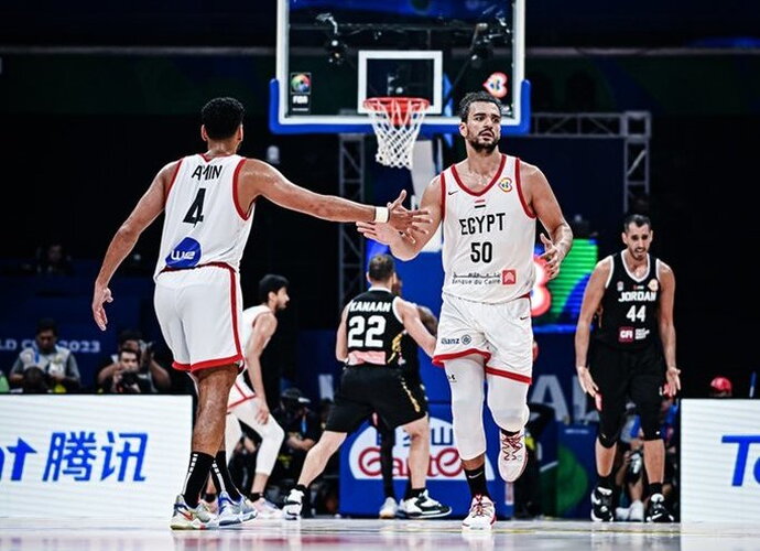 Šis duetas vedė į pergalę Egiptą (FIBA nuotr.)