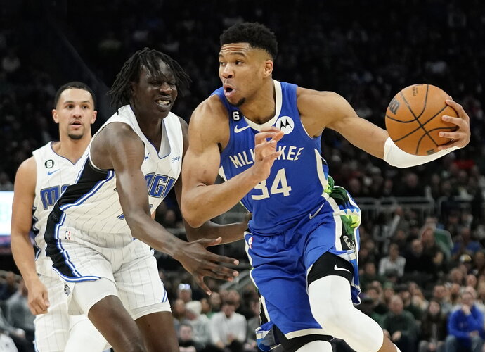 G.Antetokounmpo vėl siautėjo (Scanpix nuotr.)