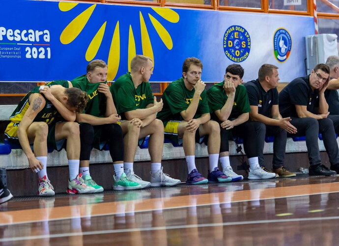 Kurčiųjų rinktinė baigė kovas dėl COVID-19 (Foto: Augustas Četkauskas)
