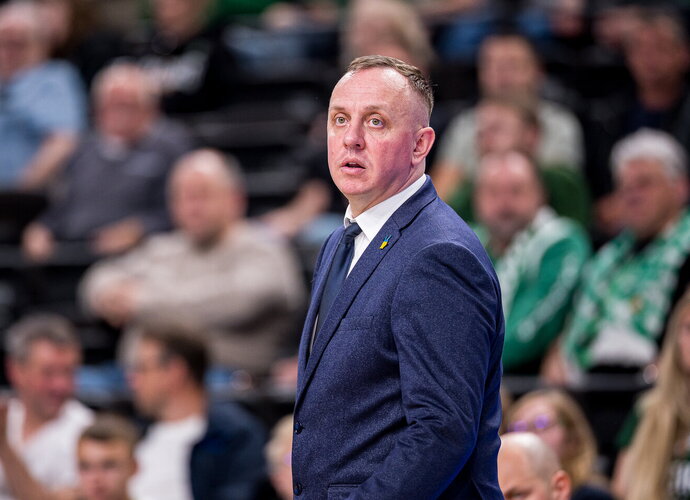 M.Šernius apžvelgė rungtynes (Foto: Rokas Lukoševičius)