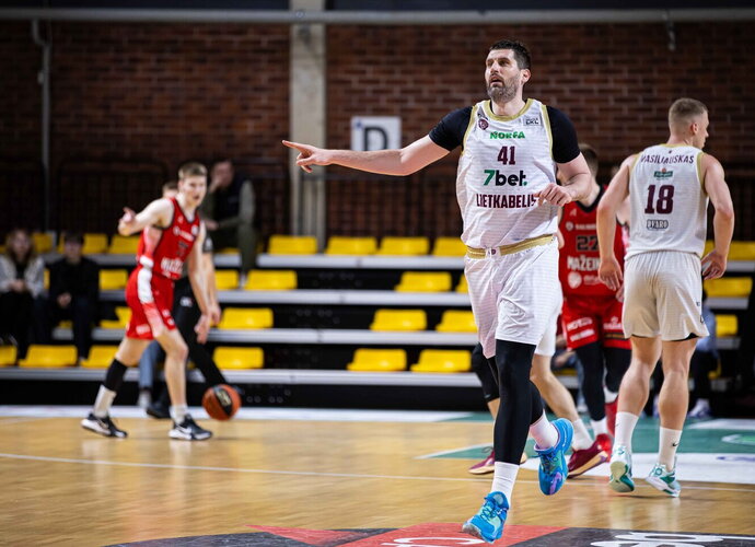 Dž.Gagičius buvo solidus (Foto: Lukas Šeputis)
