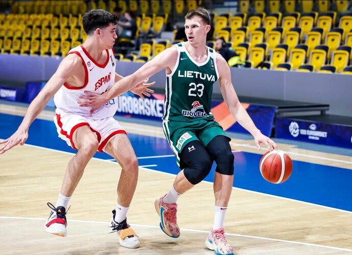P.Murauskas vedė komandą į pergalę (FIBA nuotr.)