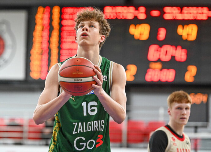 I.Štombergas žaidė įspūdingai( Foto: Alfredas Pliadis)