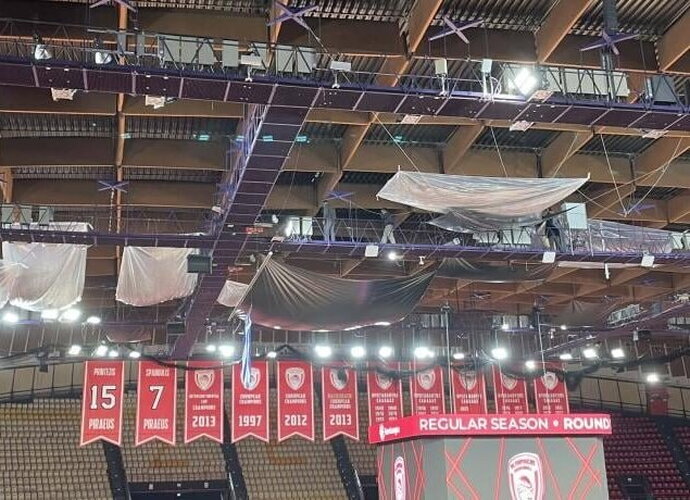 Rungtynės nukeltos dėl oro sąlygų