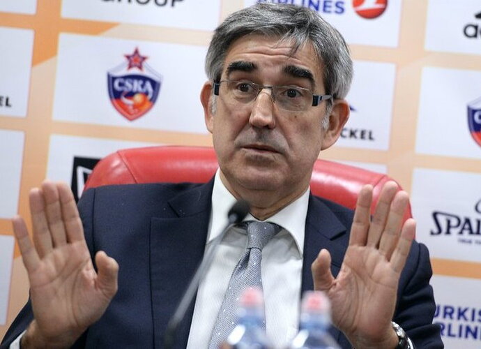 J.Bertomeu kalbėjo ir apie konfliktą su FIBA (Scanpix nuotr.)