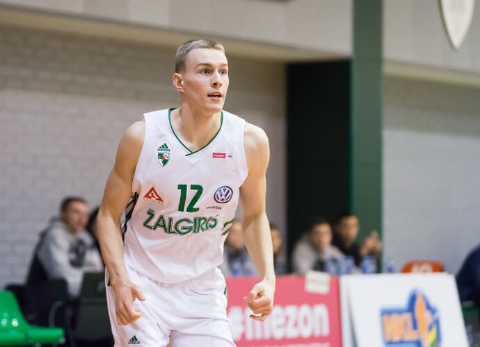 L.Vaištaras pelnė 14 taškų (Dainiaus Lukštos, NKL nuotr.)