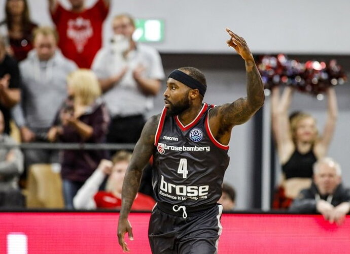T.Rice'as svarbiu metu pataikė metimus (FIBA Europe nuotr.)