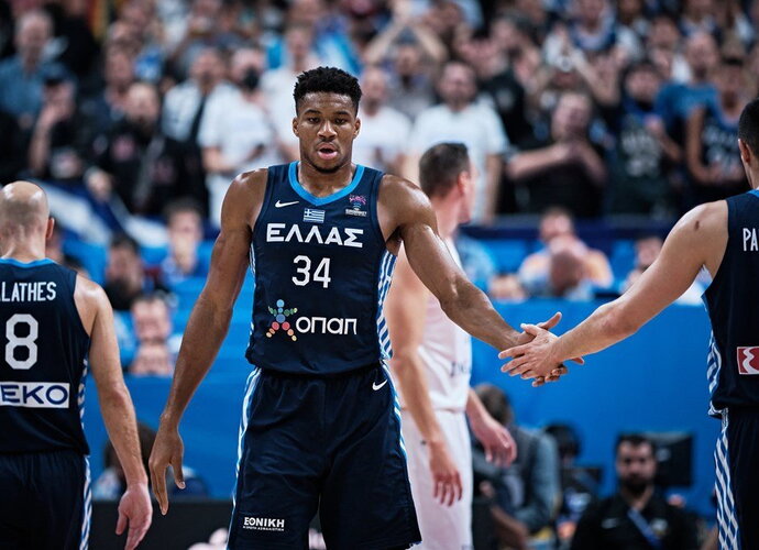 G.Antetokounmpo žais atrankoje (FIBA nuotr.)