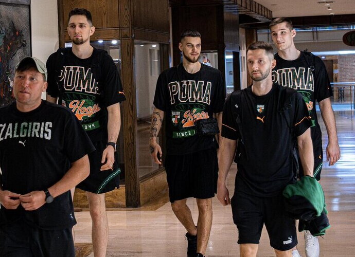 D.Sirvydis prisijungė prie klubo (www.zalgiris.lt nuotr.)