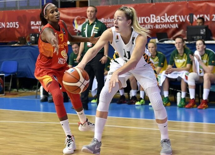 G.Petronytė pelnė 9 taškus ir buvo rezultatyviausia mūsų rinktinėje (FIBA Europe nuotr.)