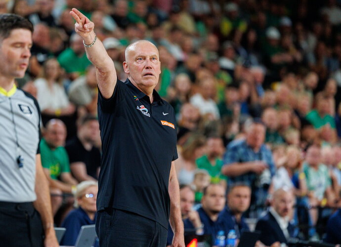 R.Kurtinaitis itin pozityviai apžvelgė rungtynes (BNS nuotr.)