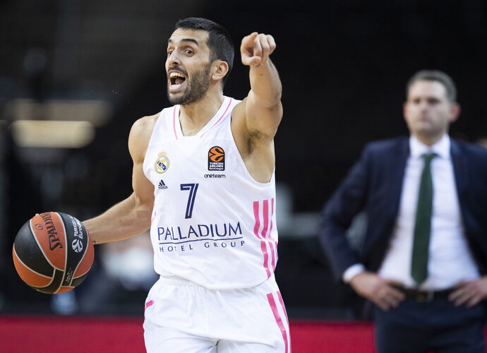 F.Campazzo laukaimas NBA (Scanpix nuotr.)