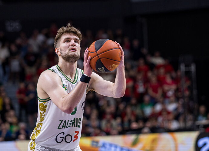 D.Giedraitis grįžo ant parketo (Foto: Rokas Lukoševičius)
