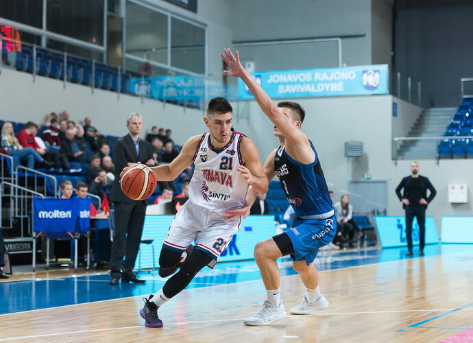 R.Jakubauskas sužaidė solidžias rungtynes (Dainius Lukšta, NKL)