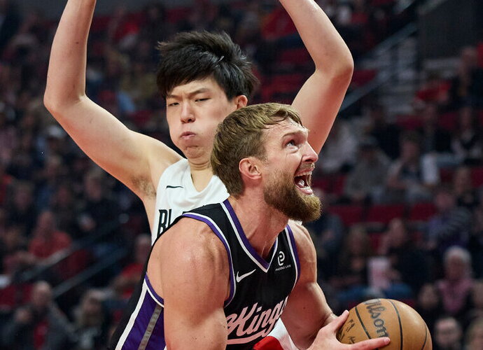 D.Sabonis nežais dar mažiausiai savaitę (Scanpix nuotr.)