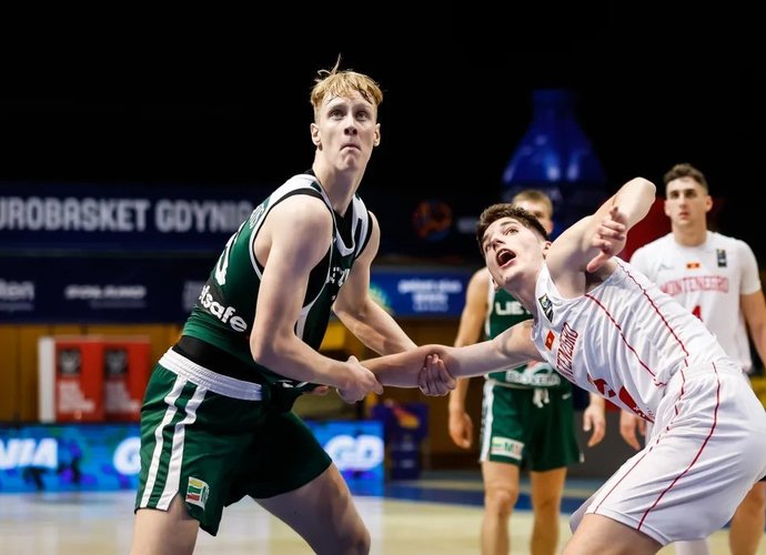 Lietuviai užtikrintai susitvarkė su Juodkalnija (FIBA Europe nuotr.)