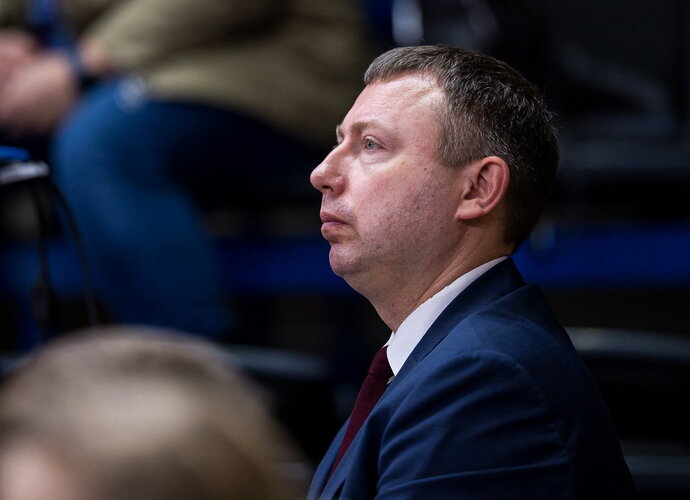 E.Skersis turėjo pastabą lygai (Foto: Rokas Lukoševičius)