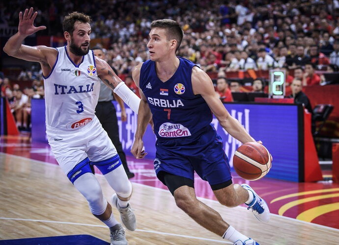 B.Bogdanovičius surengė puikų pasirodymą (FIBA nuotr.)