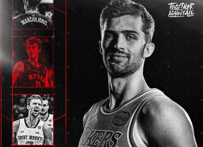 A.Marčiulionis džiaugsmingai sutiktas Vilniuje (rytasvilnius.lt)