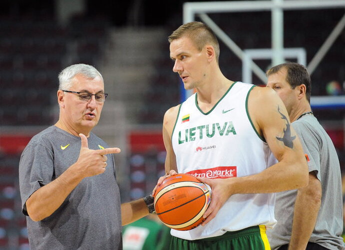 J.Kazlauskas turės spręsti, ar įtraukti į sąrašą R.Javtoką (Edvardas Blaževičius, Fotodiena.lt)