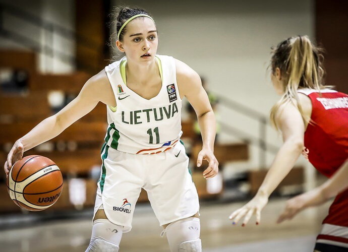B.Sinickaitė jau užsitikrino auksą (FIBA nuotr.)
