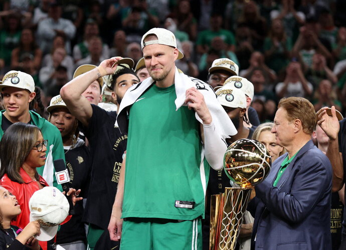 K.Porzingis yra brangiausias latvių krepšininkas (Scanpix nuotr.)