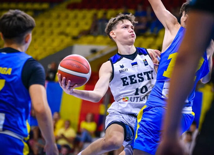 Stenas-Markusas Adamsonas tobulės Kaune (FIBA nuotr.)
