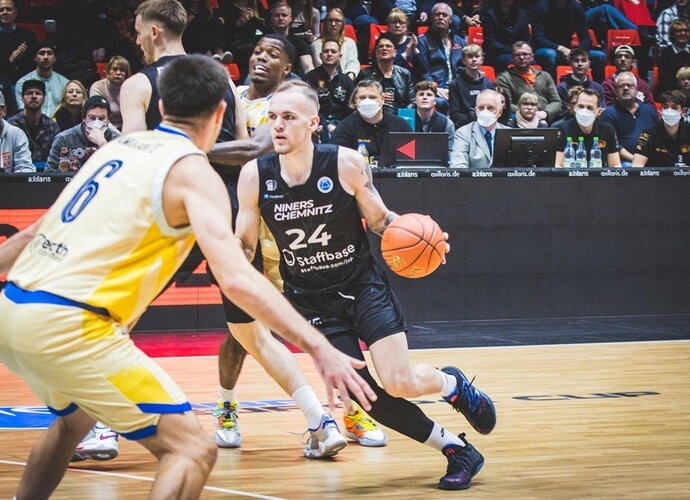 A.Velička pataikė vieną tritaškį iš septynių (FIBA Europe nuotr.)