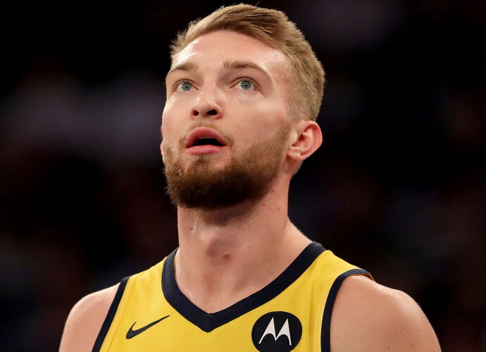 D.Sabonis surinko puikų dvigubą dublį (Scanpix nuotr.)