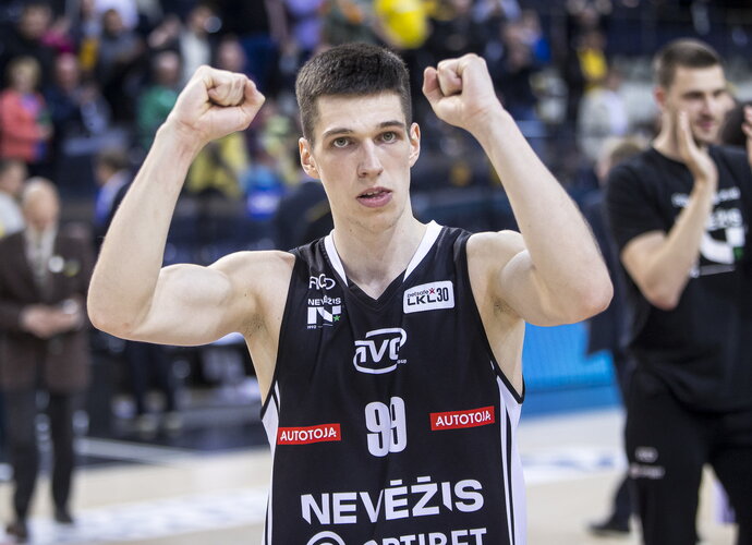 M.Valinskas žais Utenoje (LKL nuotr.)