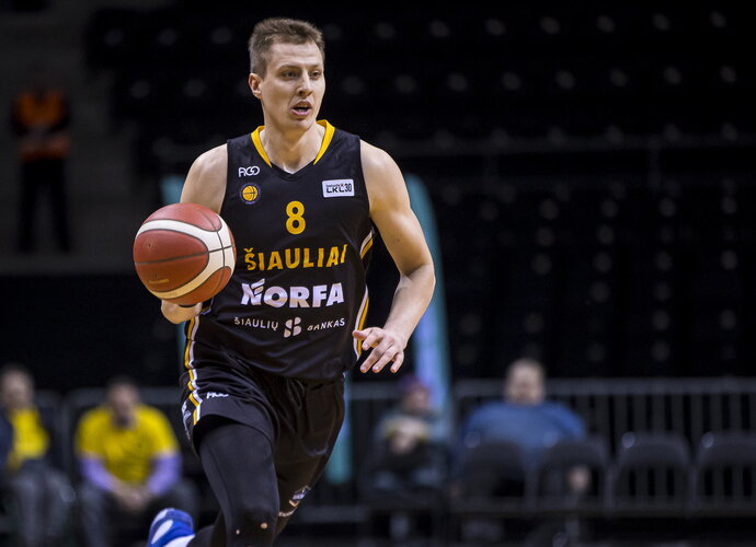 D.Sabeckis keliasi į Panevėžį (LKL nuotr.)