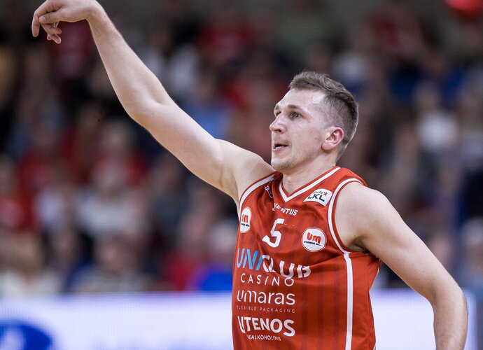 E.Šaulys vėl žais LKL („Betsafe-LKL“ nuotr.)