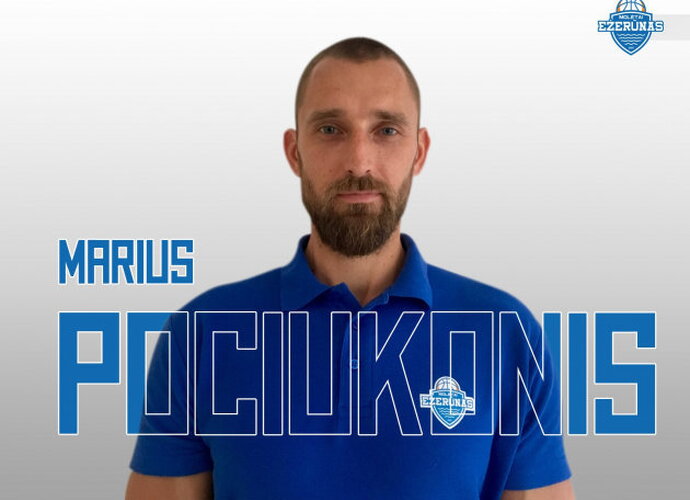 M.Pociukonis treniruos Molėtų ekipą