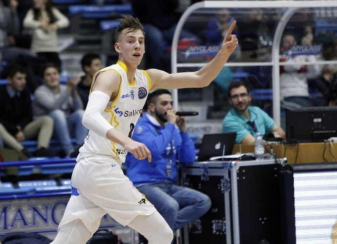A.Kulboka pateko į simbolinį penketuką (FIBA Europe nuotr.)