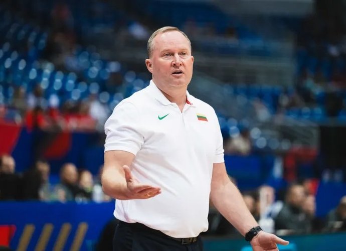 K.Maksvytis jau ruošiasi finalui (FIBA nuotr.)