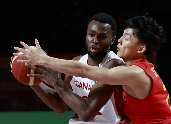 A.Wigginsas buvo sunkiai sulaikomas (FIBA nuotr.)