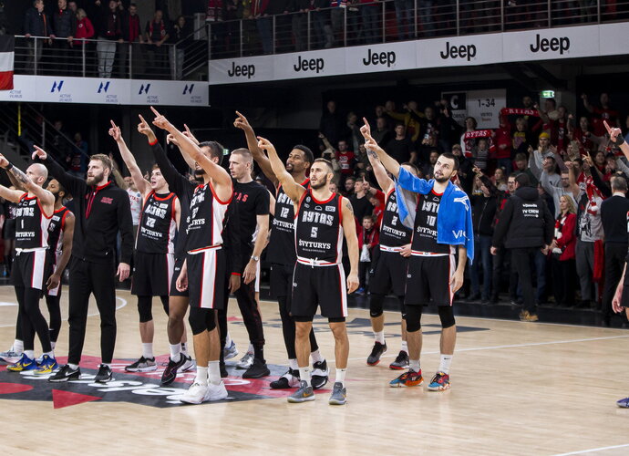 „Rytas“ gali nebežaisti didžiojoje sostinės arenoje („Betsafe-LKL“ nuotr.)