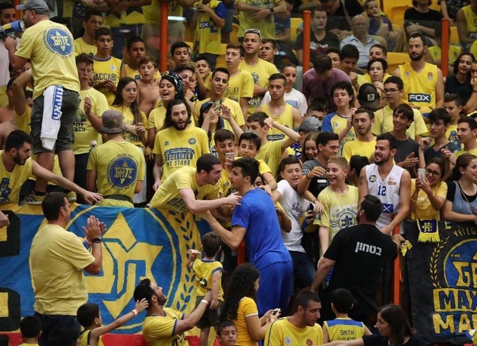 „Maccabi“ ekipą sirgaliai galės palaikyti jau kovą