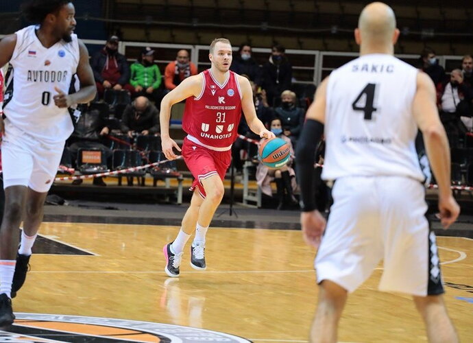 O.Olisevičius buvo produktyvus (FIBA Europe nuotr.)